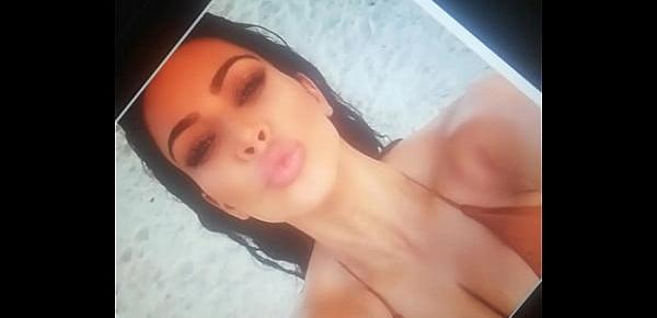  Cum Tribute Kim Kardashian